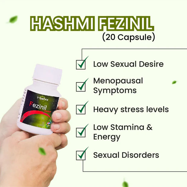 Hashmi Fezinil Capsule (20 Capsules)