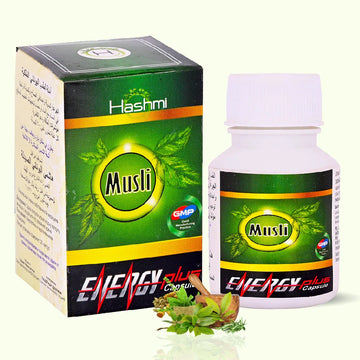 Hashmi Musli Energy Plus Capsule | Ayurvedic Medicine – For Stamina, Muscle Growth, Immunity & Overall Well-being